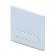 Кнопка смыва для инсталляции АНИ Пласт белая глянцевая WP1400